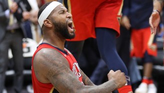 DeMarcus Cousins Stopped An Interview To Yell About An Alabama Interception