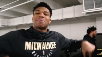 Giannis Antetokounmpo Pranked A Rookie Teammate By Filling Their Car With Popcorn