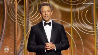 Seth Meyers’ Golden Globes Monologue Acknowledged All The Elephants In And Out Of The Room
