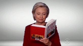 Hillary Clinton Trolled Donald Trump At The Grammys By Reading From ‘Fire And Fury’ And Got A Huge Laugh