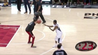 Streetball Legend Hot Sauce Embarrassed A Hawks Fan By Bouncing The Ball Off His Face