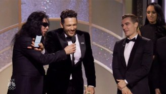 James Franco Blocked Tommy Wiseau From Hijacking His Golden Globes Award Speech