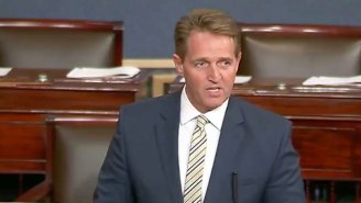 Jeff Flake Condemns Trump’s Attacks On The Press And Compares Him To Stalin In A Stirring Speech