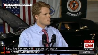 People Couldn’t Stop Joking About Rep. Joseph Kennedy III’s Mouth During His State Of The Union Rebuttal