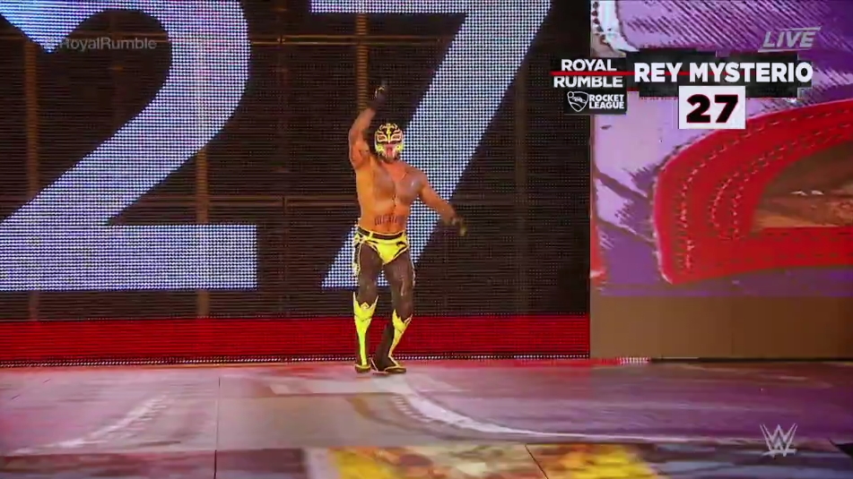 Rey Mysterio Made A Surprise Return To WWE At Royal Rumble