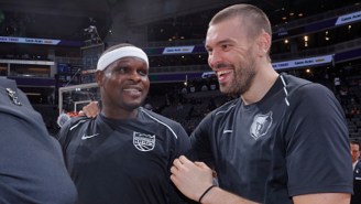 Zach Randolph Was Welcomed Back To Memphis With A Thunderous Ovation