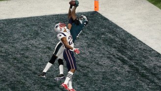 Alshon Jeffery Made An Incredible Catch For The First Touchdown Of The Super Bowl