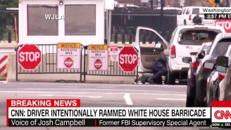 The White House Briefly Went On Lockdown After A Vehicle ‘Intentionally’ Rammed A Security Barricade