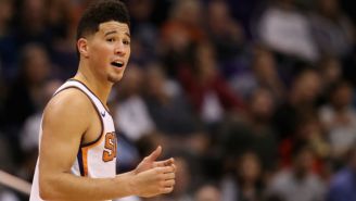 Devin Booker Took Down Klay Thompson With A Record-Breaking Three-Point Contest Performance