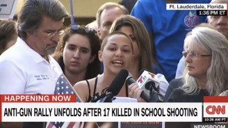 Watch Marjory Stoneman Douglas High School Student Emma Gonzalez Deliver A Fiery, Moving Speech At A Florida Rally