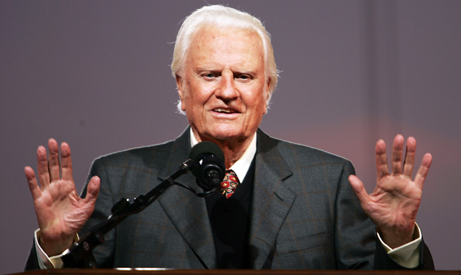 Billy Graham Is Dead At 99