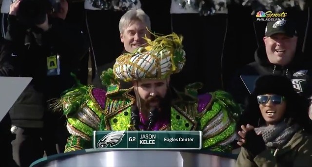 NSFW: Jason Kelce's epic Eagles Super Bowl parade speech