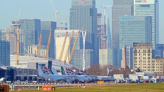 London City Airport Has Been Shut Down After An Unexploded WWII Bomb Was Found Nearby