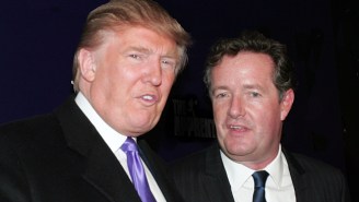 Piers Morgan Apparently Can’t Stop Posting A Photo Of Himself Giving Trump A Rim Job