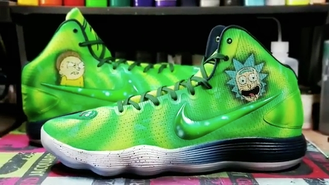 Rick And Morty' Themed Sneakers
