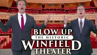 Michael Shannon And Stephen Colbert Join Forces For A Good Cause Before Things Get Very Absurd