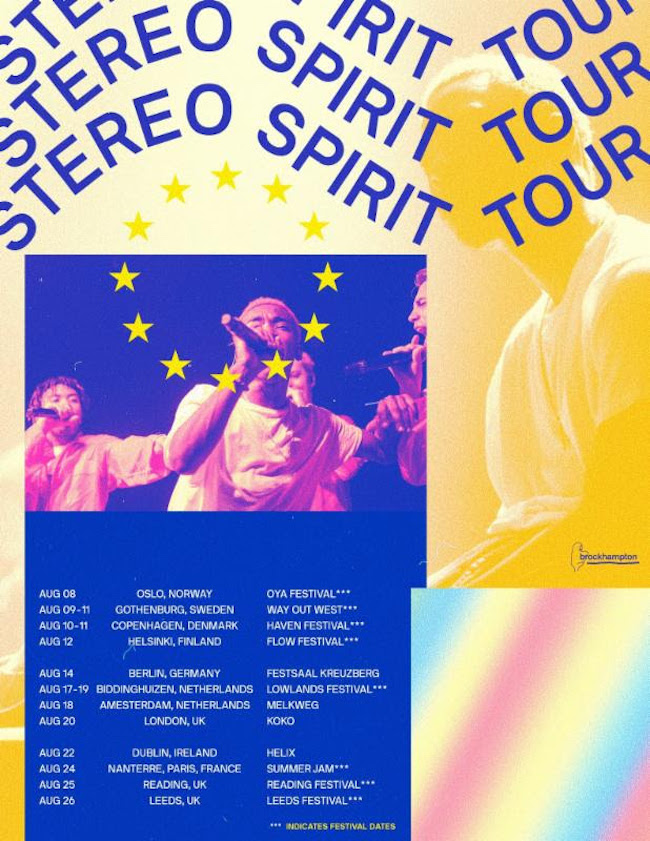 brockhampton tour europe