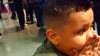 One Young WWE Fan Had An Emotional Reaction To The Perfect Birthday Gift