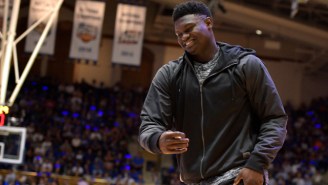Zion Williamson Saluted A Heckler After Drilling A Jumper Right In Front Of Him