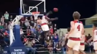 Zion Williamson’s Latest Hoops Highlights Are Proof He May Possess The Ability To Levitate