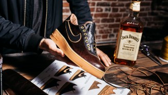 The Famous ‘Jack Daniels Sneakers’ Are Being Auctioned Off For A Good Cause