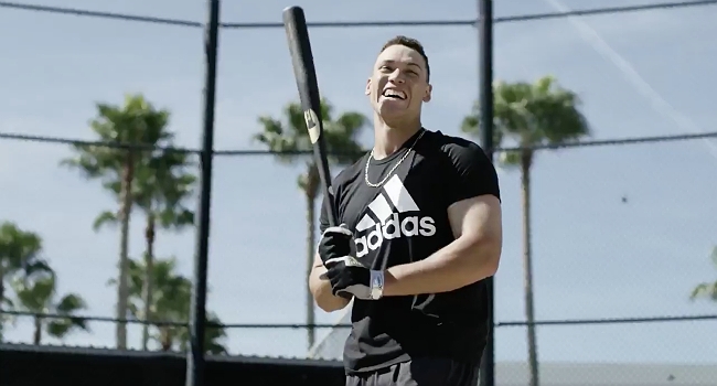 Aaron Judge, Kris Bryant Celebrate The Baseball With Adidas