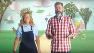Amy Poehler And Nick Offerman Are ‘Making It’ In The Trailer For Their Crafting Show