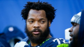 Michael Bennett Was Indicted On Charges Of Injuring An Elderly Paraplegic Woman At Super Bowl LI