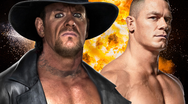 undertaker and john cena