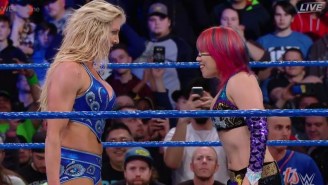 Asuka Made A Surprise Appearance At Fastlane For A Big WrestleMania Challenge