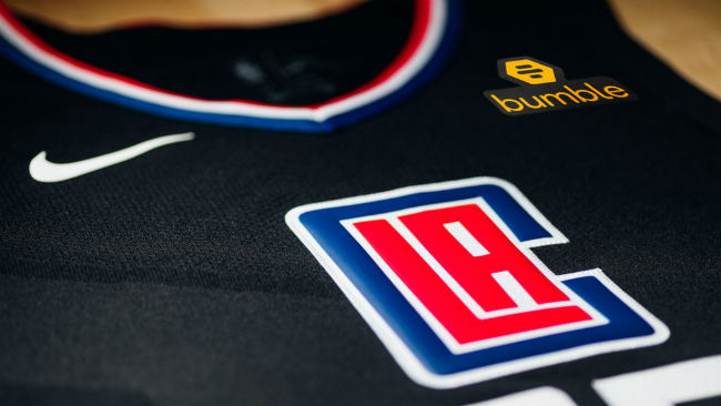 Bumble is becoming the LA Clippers' jersey sponsor