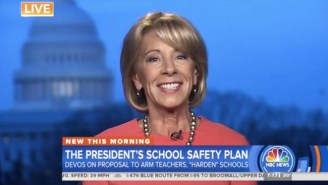 Betsy DeVos Dodges Questions On Gun Control While Discussing Trump’s School Safety Plan On ‘Today’