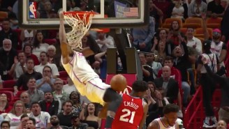Shaq Had Some Nutty Commentary For This Hassan Whiteside Dunk On Joel Embiid