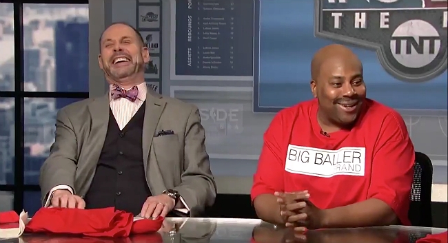 SNL's Kenan Thompson Crashed 'Inside The NBA' As LaVar Ball