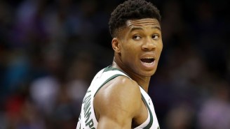 Giannis Antetokounmpo Didn’t Want The Bucks Selling Shirts Of His Dunk On Tim Hardaway Jr.