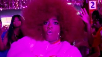 Kamaiyah’s Vibrant ‘Slide’ Video Is A Brilliant Blacklight Roller Rink Party