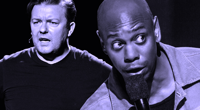 Ricky Gervais & Dave Chappelle Can't Stop Telling Caitlyn Jenner Jokes