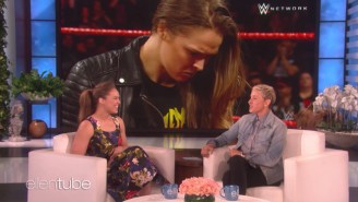 Ronda Rousey Taught Ellen How To Mean Mug, And Explained The Difference Between MMA And Pro Wrestling