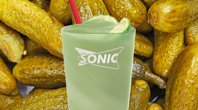 sonic pickle slushes