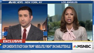 Stacey Dash Tells MSNBC That Trump Was ‘Absolutely Right’ In His ‘Both Sides’ Charlottesville Response