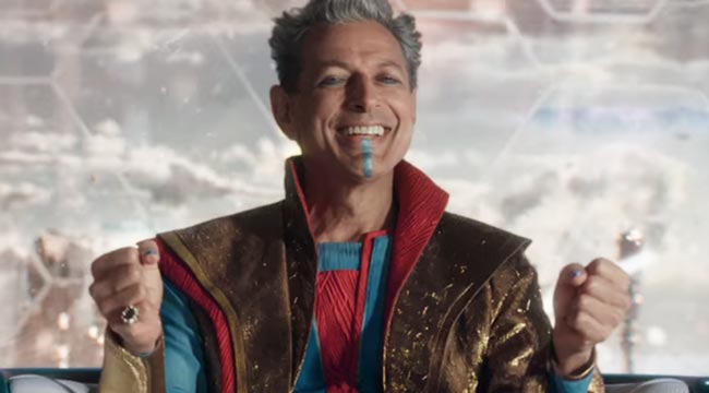 Marvel Hopes Goldblum's Grandmaster & Del Toro's Collector Will Meet On Film