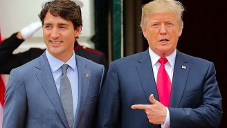 President Trump Reportedly Admitted He Made Up A Bunch Of Trade Claims While Meeting With Justin Trudeau