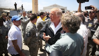 Study: Trump Responded Better To The Hurricane In Texas Than The One That Hit Puerto Rico