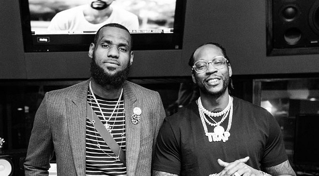 2 Chainz And Lebron James Talk Each 