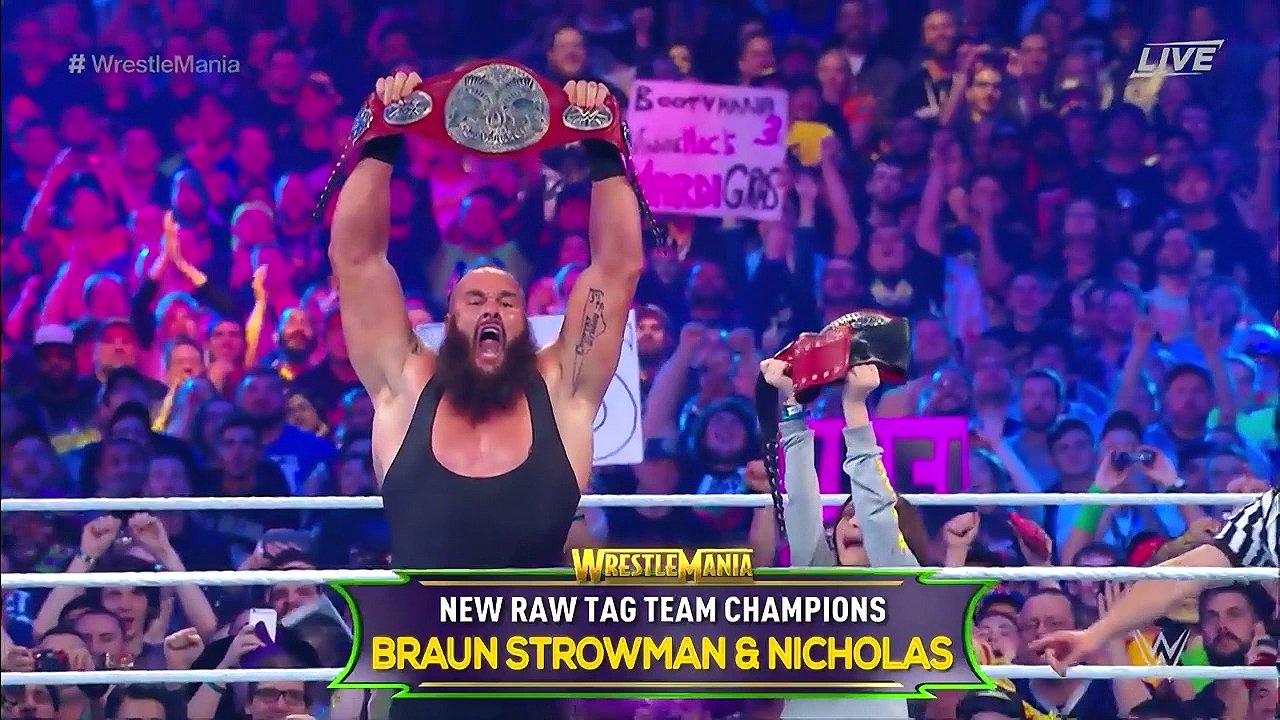 Strowman is a twin? braun WWE releases
