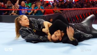 Watch Ronda Rousey Wreck Stephanie McMahon Once Again On WWE Raw