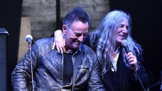 Patti Smith Is Joined By Bruce Springsteen And Michael Stipe To Perform Two Of Her Classics
