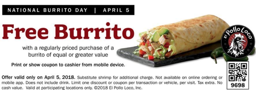 National Burrito Day Deals Here S Where To Get Free Food