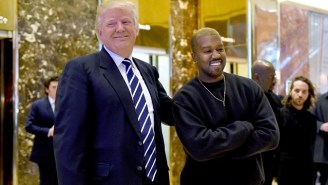 Watch Kanye West Spit A Freestyle About Slave Ships While Wearing His Trump MAGA Hat