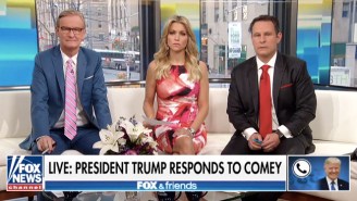 Trump Went On An Unhinged Rant Over Comey And The Moscow Hotel Room, And ‘Fox And Friends’ Hosts Froze